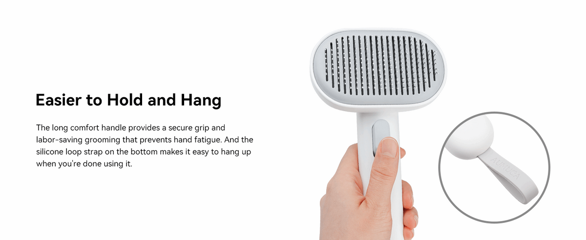 Cute Pet Grooming Brush Stainless Steel