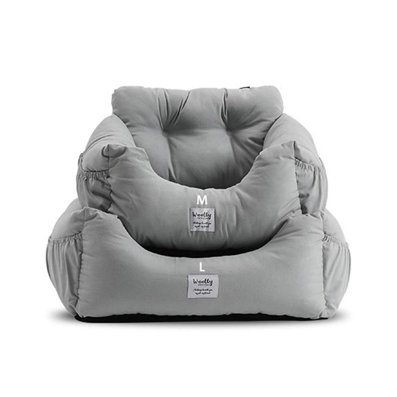 Portable Plush Car Pet Bed