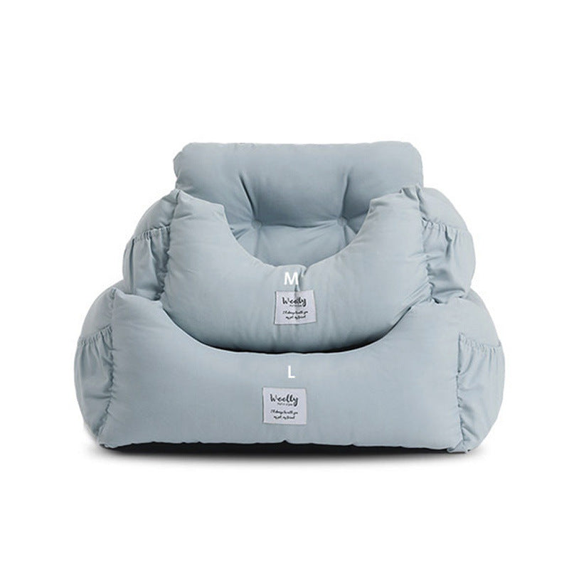 Portable Plush Car Pet Bed