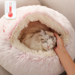 Cozy Cave Buddy™ Warm Pet Bed For Small Dogs and Cats