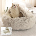 Cozy Cave Buddy™ Warm Pet Bed For Small Dogs and Cats