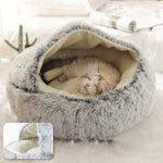 Cozy Cave Buddy™ Warm Pet Bed For Small Dogs and Cats