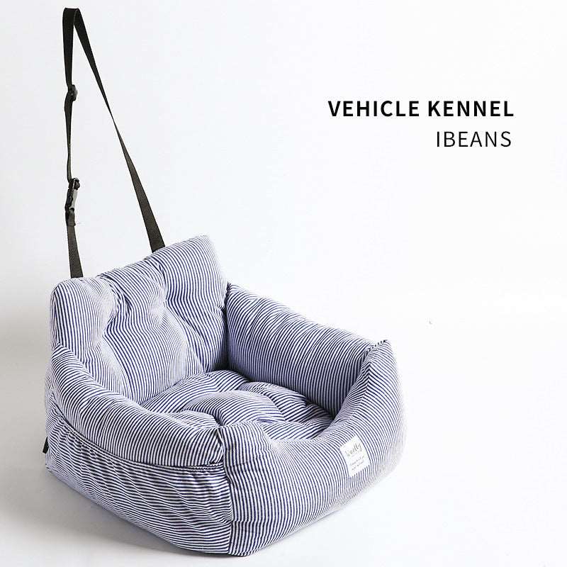 Portable Plush Car Pet Bed
