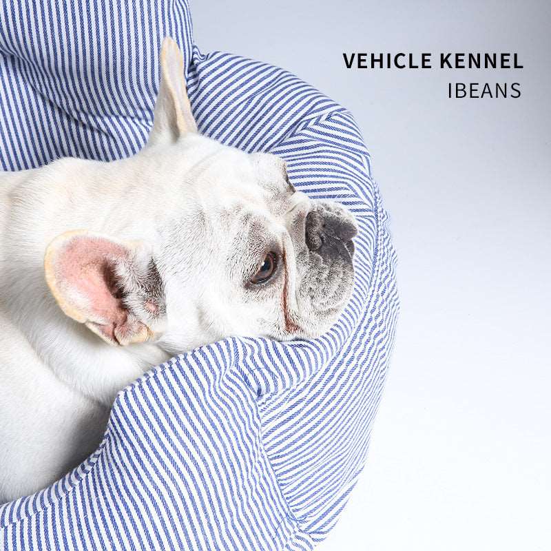 Portable Plush Car Pet Bed