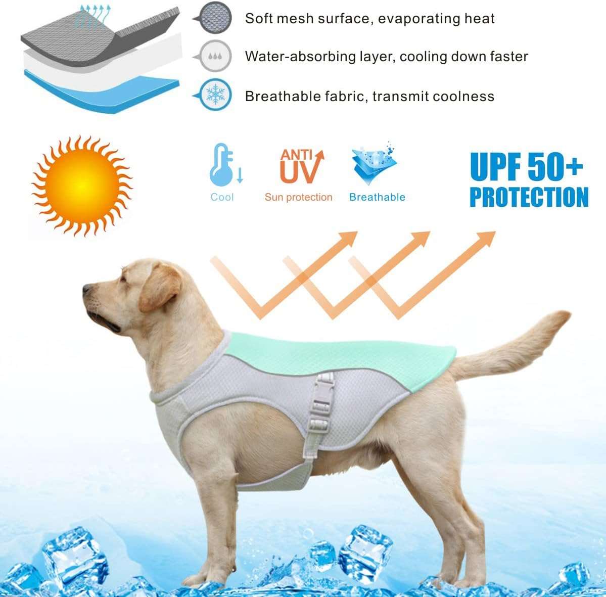 Summer Dog Cooling Vest