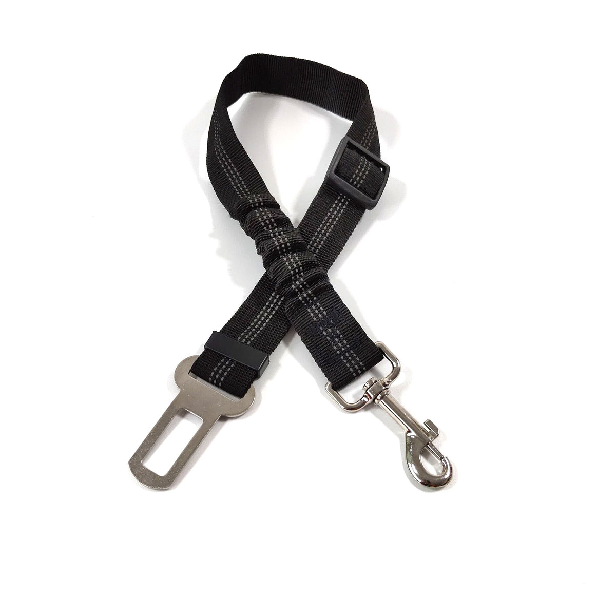 Durable Nylon Reflective Bungee Seat Belt For Car Safety