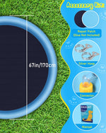 PupSplash™ Sprinkler Pet Pool