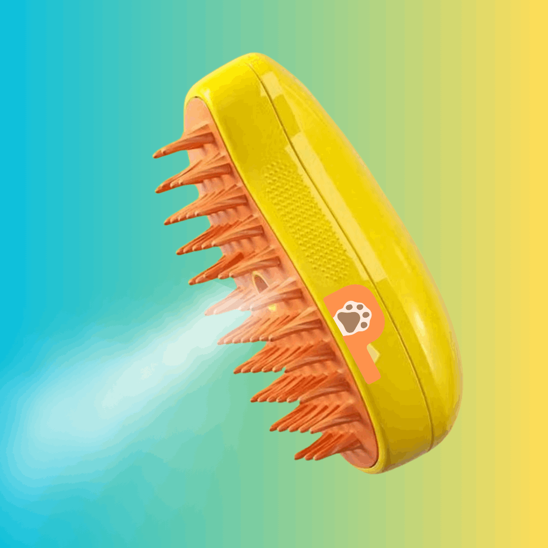 SteamBuddy™ 3-in-1 Pet Grooming Brush
