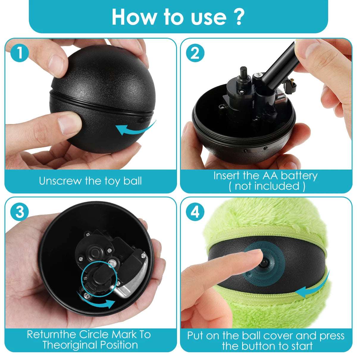 Active Rolling Ball