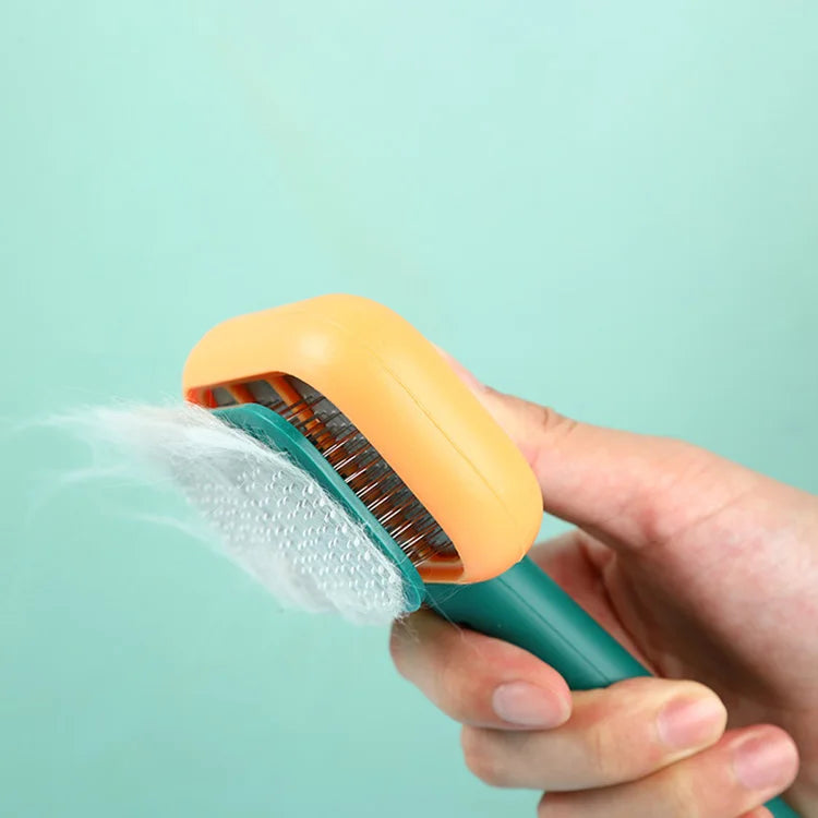 Cute Pet Grooming Brush Stainless Steel
