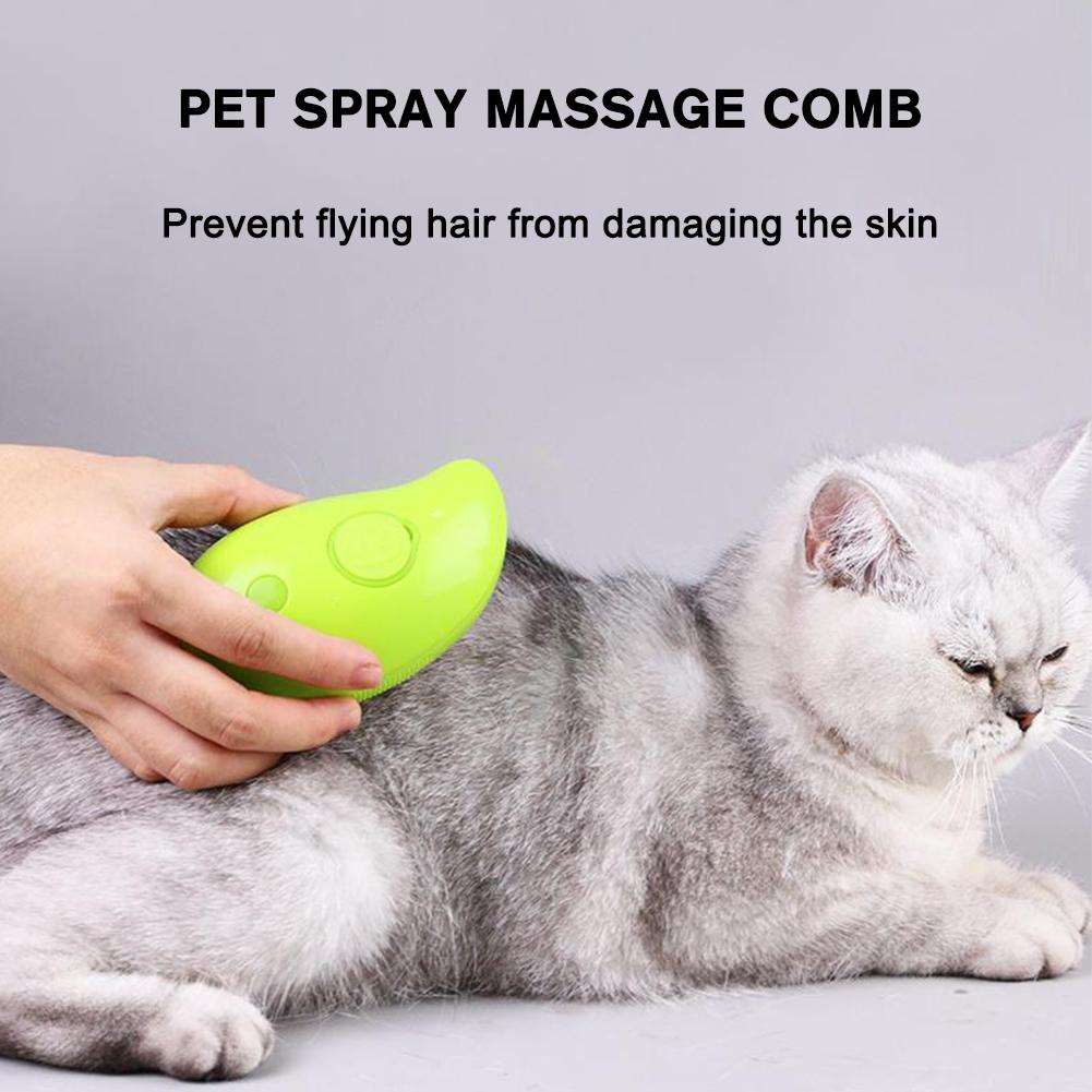 SteamBuddy™ 3-in-1 Pet Grooming Brush