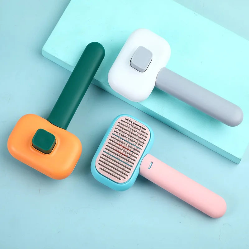 Cute Pet Grooming Brush Stainless Steel