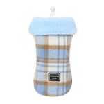 Dog Plaid Cotton Padded Coat