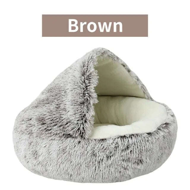 Cozy Cave Buddy™ Warm Pet Bed For Small Dogs and Cats