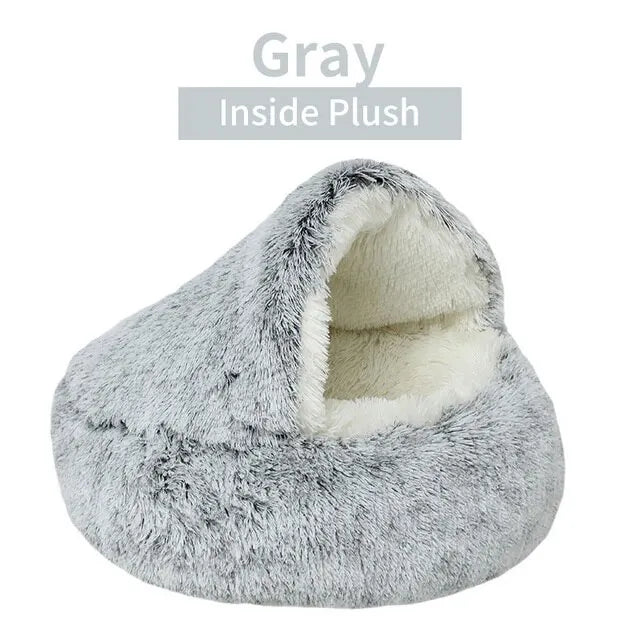 Cozy Cave Buddy™ Warm Pet Bed For Small Dogs and Cats