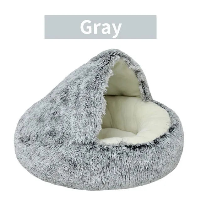 Cozy Cave Buddy™ Warm Pet Bed For Small Dogs and Cats