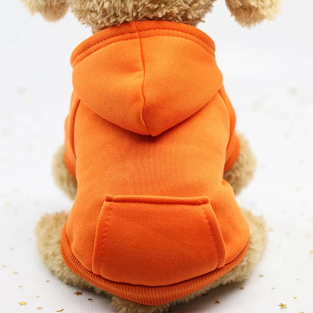 Dog Fleece Sweater Warm Dog Clothes Hoodie