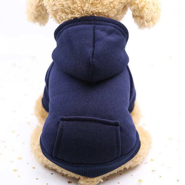 Dog Fleece Sweater Warm Dog Clothes Hoodie