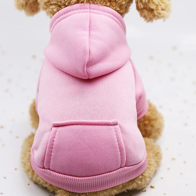 Dog Fleece Sweater Warm Dog Clothes Hoodie
