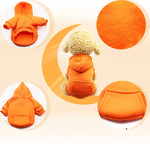 Dog Fleece Sweater Warm Dog Clothes Hoodie