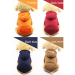 Dog Fleece Sweater Warm Dog Clothes Hoodie