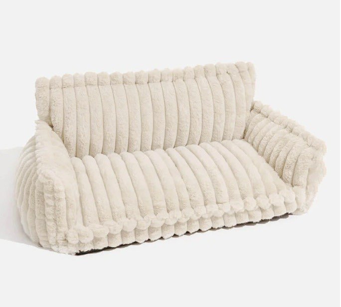 Large Washable Fluffy Orthopedic Soft Dog Pillow Dog Sofa Bed-Snoozy Dream