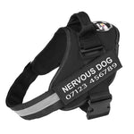 Personalised No Pull Dog Harness - Waggy Tails