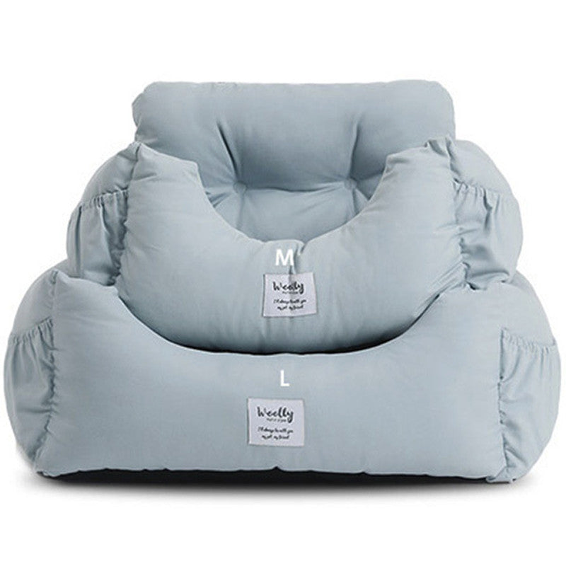 Portable Plush Car Pet Bed