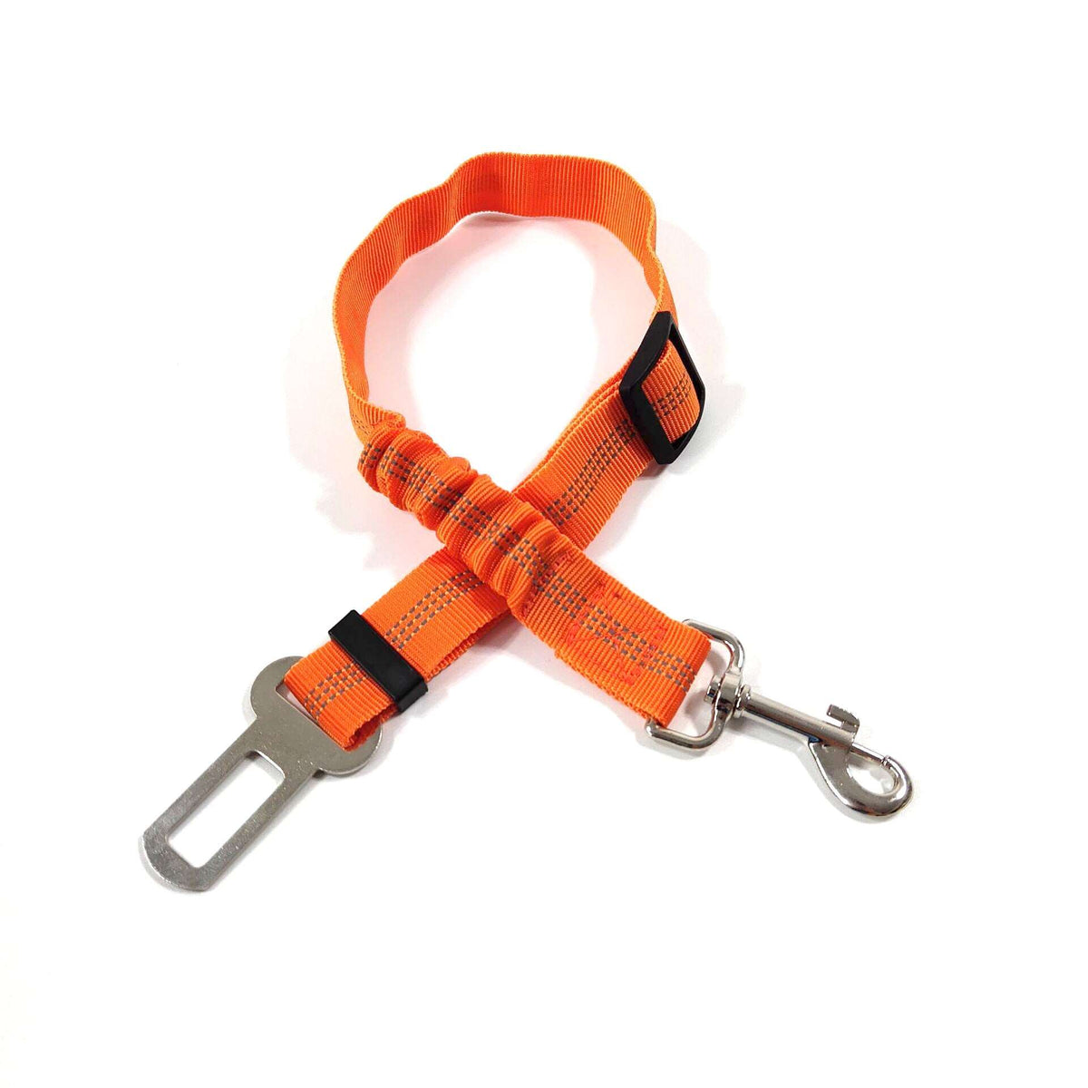 Durable Nylon Reflective Bungee Seat Belt For Car Safety