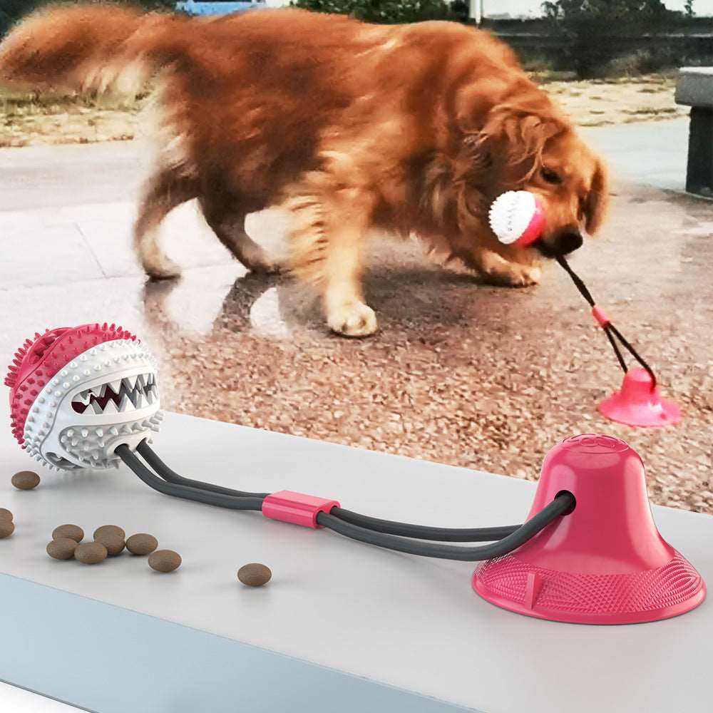 Dog Sucker Drawstring Ball Interactive Toys