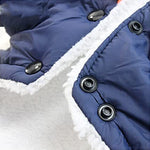 Warm Rainproof Dog Coat with Fur Hood