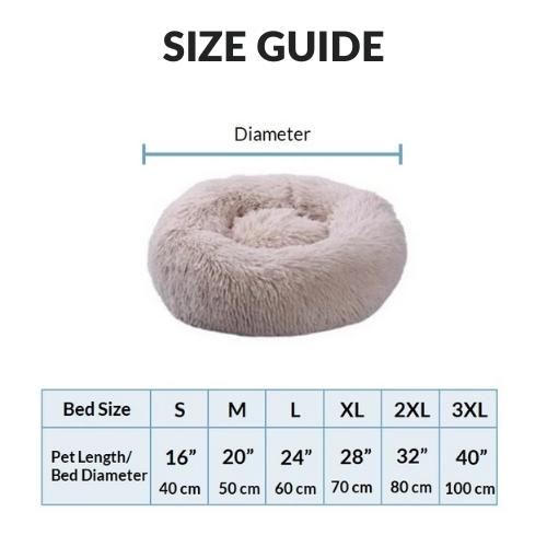 Cosy Calming Dog Bed