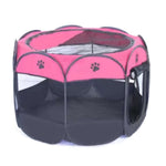 Portable Folding Pet Carrier Tent Octagon Fence - Pup Buddy