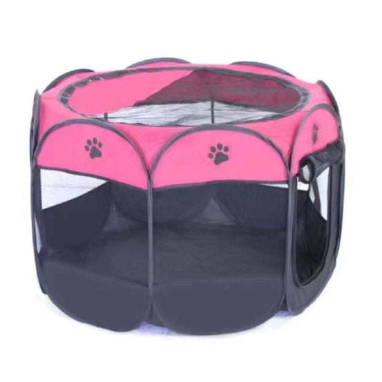 Portable Folding Pet Carrier Tent Octagon Fence - Pup Buddy