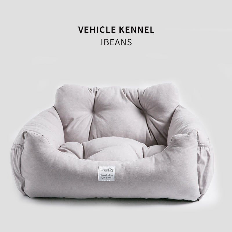 Portable Plush Car Pet Bed - Pup Buddy