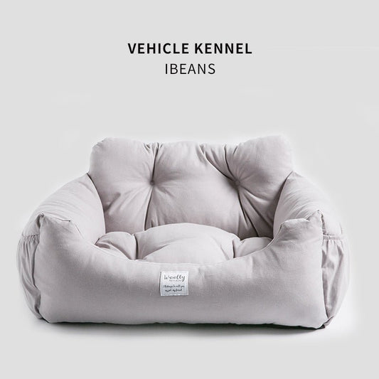 Portable Plush Car Pet Bed - Pup Buddy