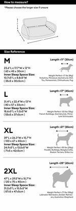 Washable Fluffy Orthopedic Dog Sofa Bed – Pup Buddy™ - Pup Buddy