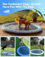 PupSplash™ Sprinkler Pet Pool - Pup Buddy