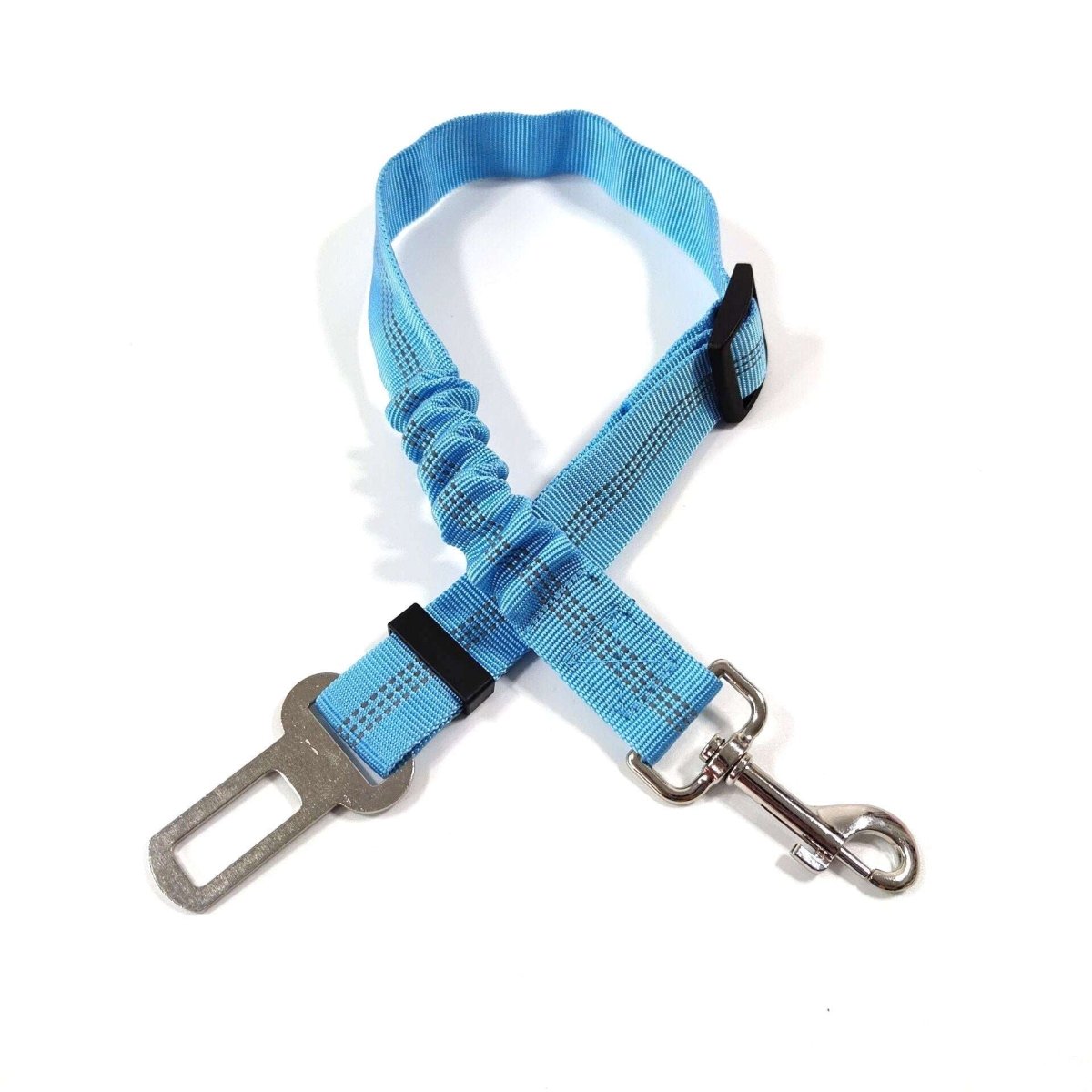 Durable Nylon Reflective Bungee Seat Belt For Car Safety - Pup Buddy