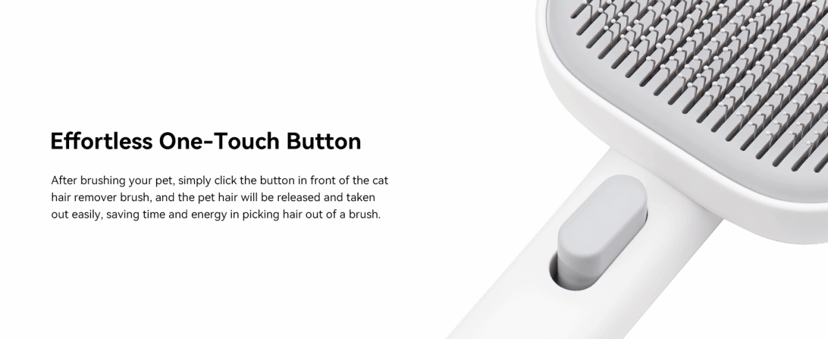 Cute Pet Grooming Brush Stainless Steel - Pup Buddy