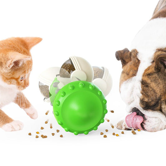 Funny Dog Leaking Food Toy Automatic Balance Pet Feeder - Pup Buddy