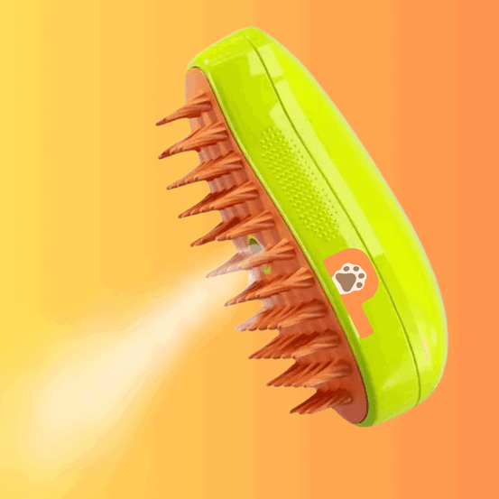 SteamBuddy™ 3 - in - 1 Pet Grooming Brush - Pup Buddy