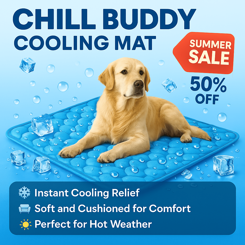 Chill Buddy™ Cooling Mat - Pup Buddy