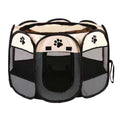 Portable Folding Pet Carrier Tent Octagon Fence - Pup Buddy