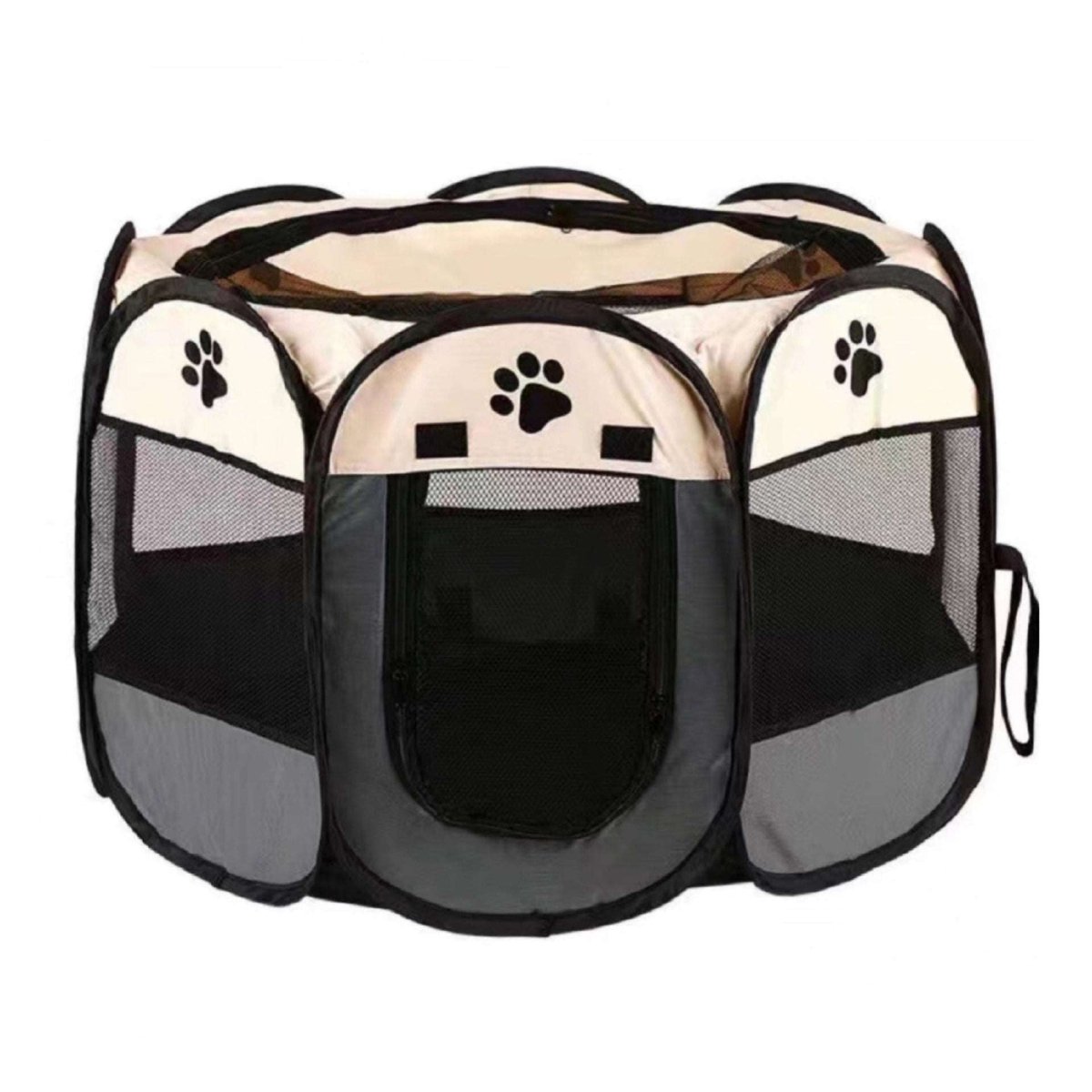 Portable Folding Pet Carrier Tent Octagon Fence - Pup Buddy