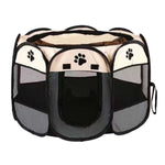 Portable Folding Pet Carrier Tent Octagon Fence - Pup Buddy