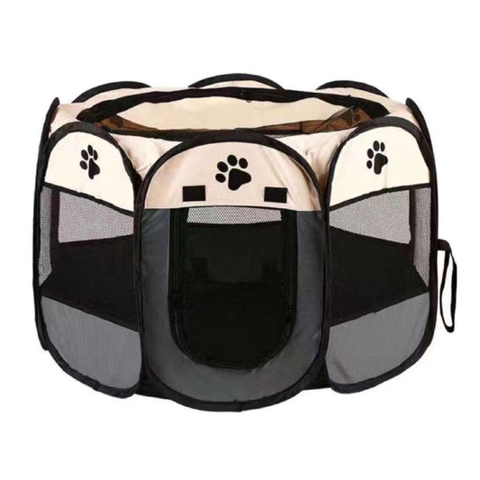 Portable Folding Pet Carrier Tent Octagon Fence - Pup Buddy