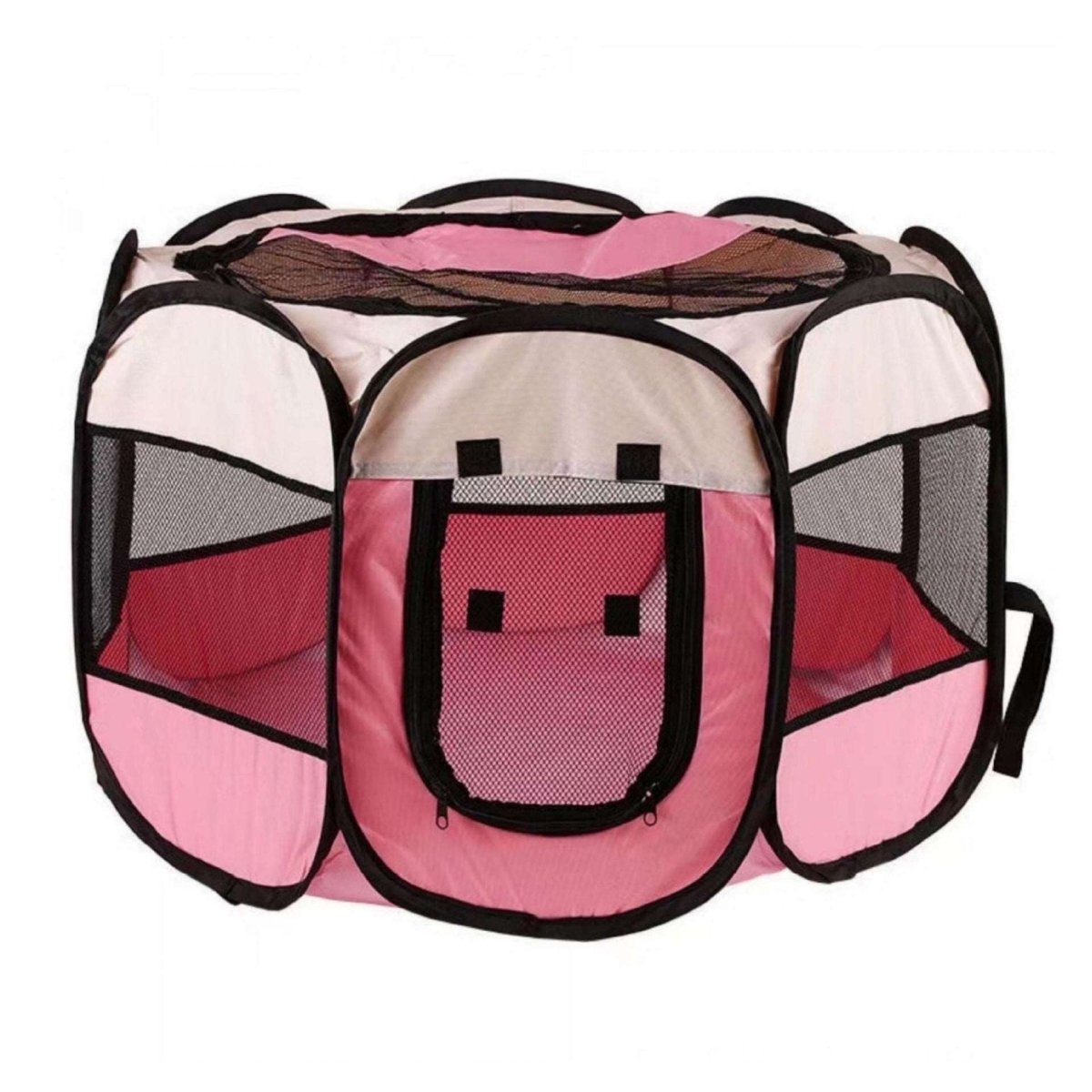 Portable Folding Pet Carrier Tent Octagon Fence - Pup Buddy