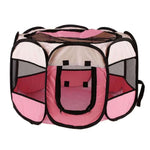 Portable Folding Pet Carrier Tent Octagon Fence - Pup Buddy