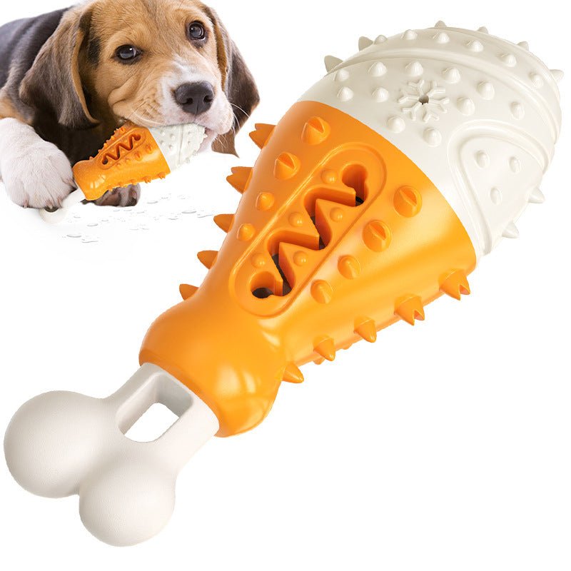 Chicken Drumstick Dog Chew for Dental Health - Pup Buddy